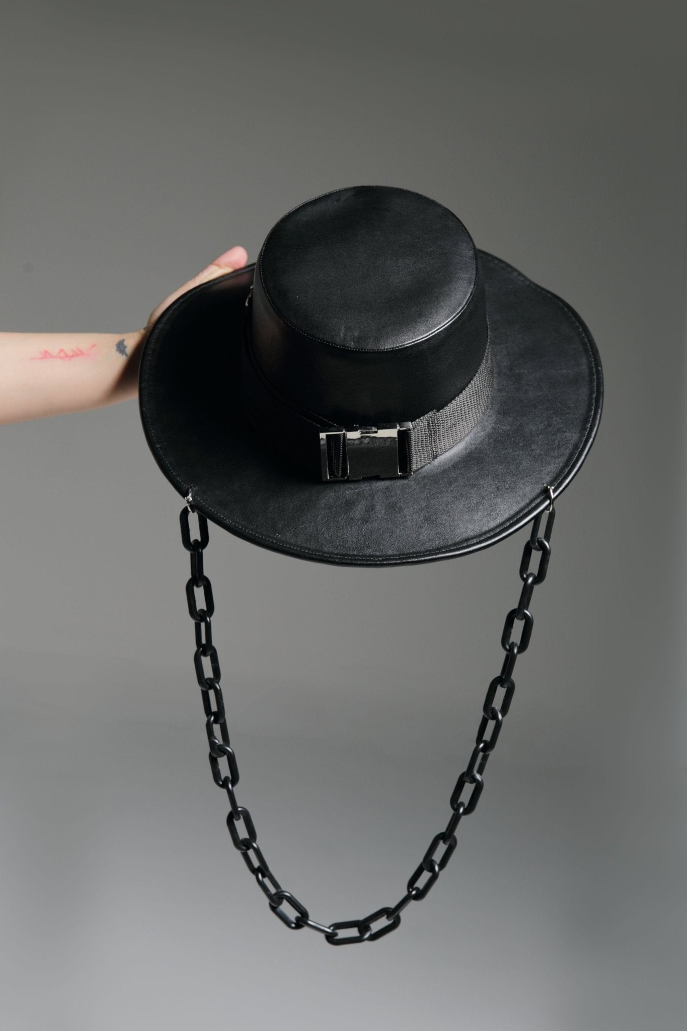 BRUJO HAT WITH BUCKLE - SALIMSALIMSALIMBRUJO HAT WITH BUCKLE