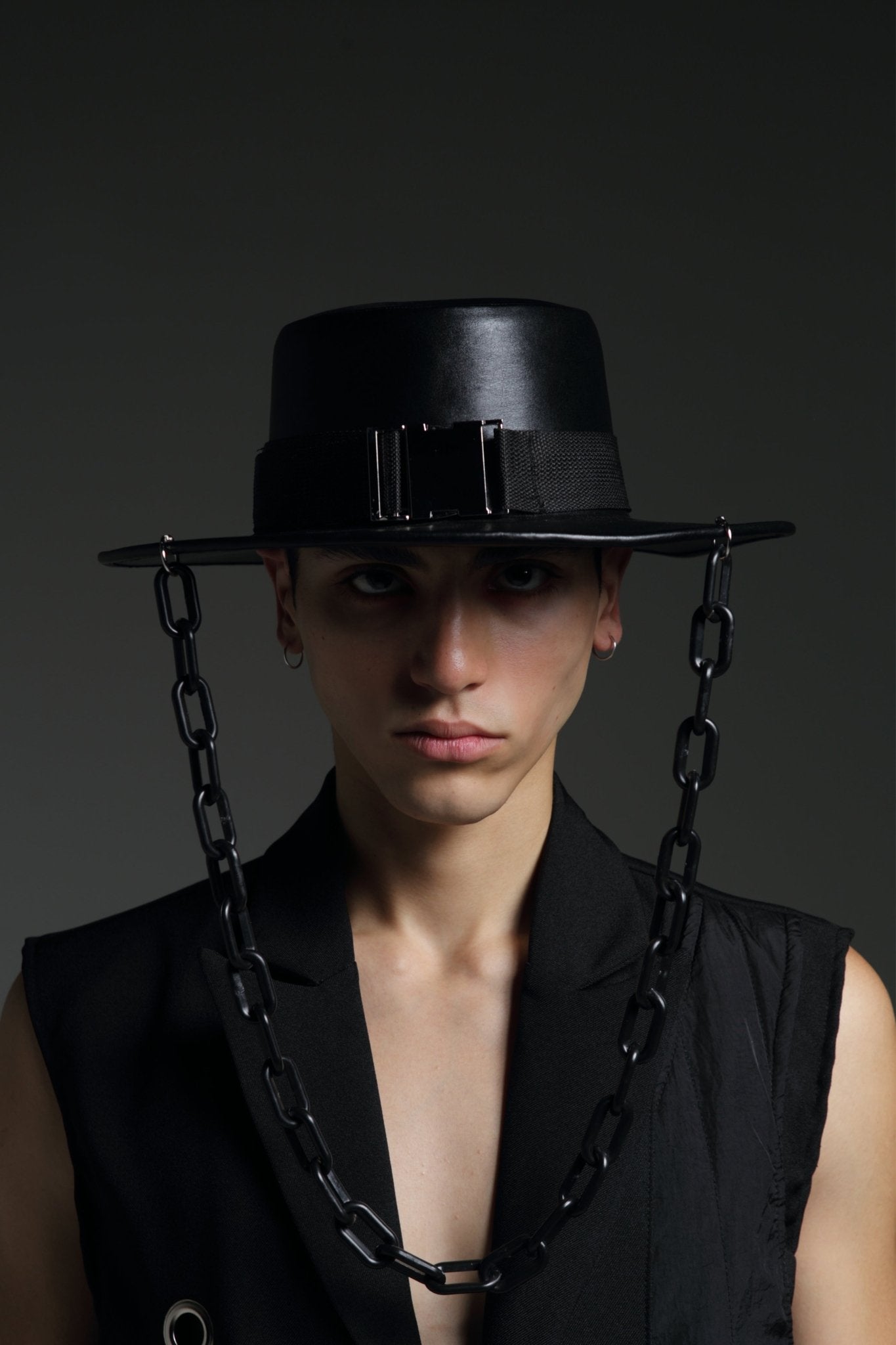 BRUJO HAT WITH BUCKLE - SALIMSALIMSALIMBRUJO HAT WITH BUCKLE