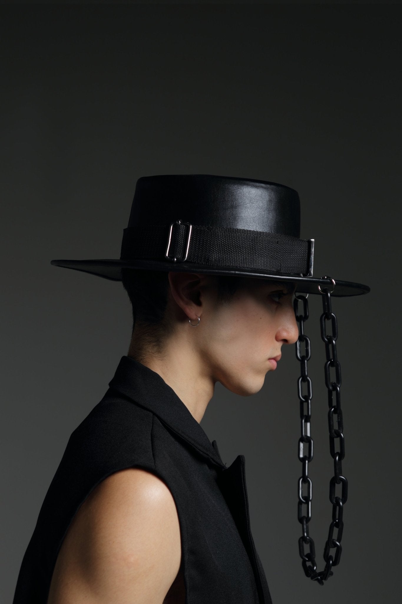 BRUJO HAT WITH BUCKLE - SALIMSALIMSALIMBRUJO HAT WITH BUCKLE