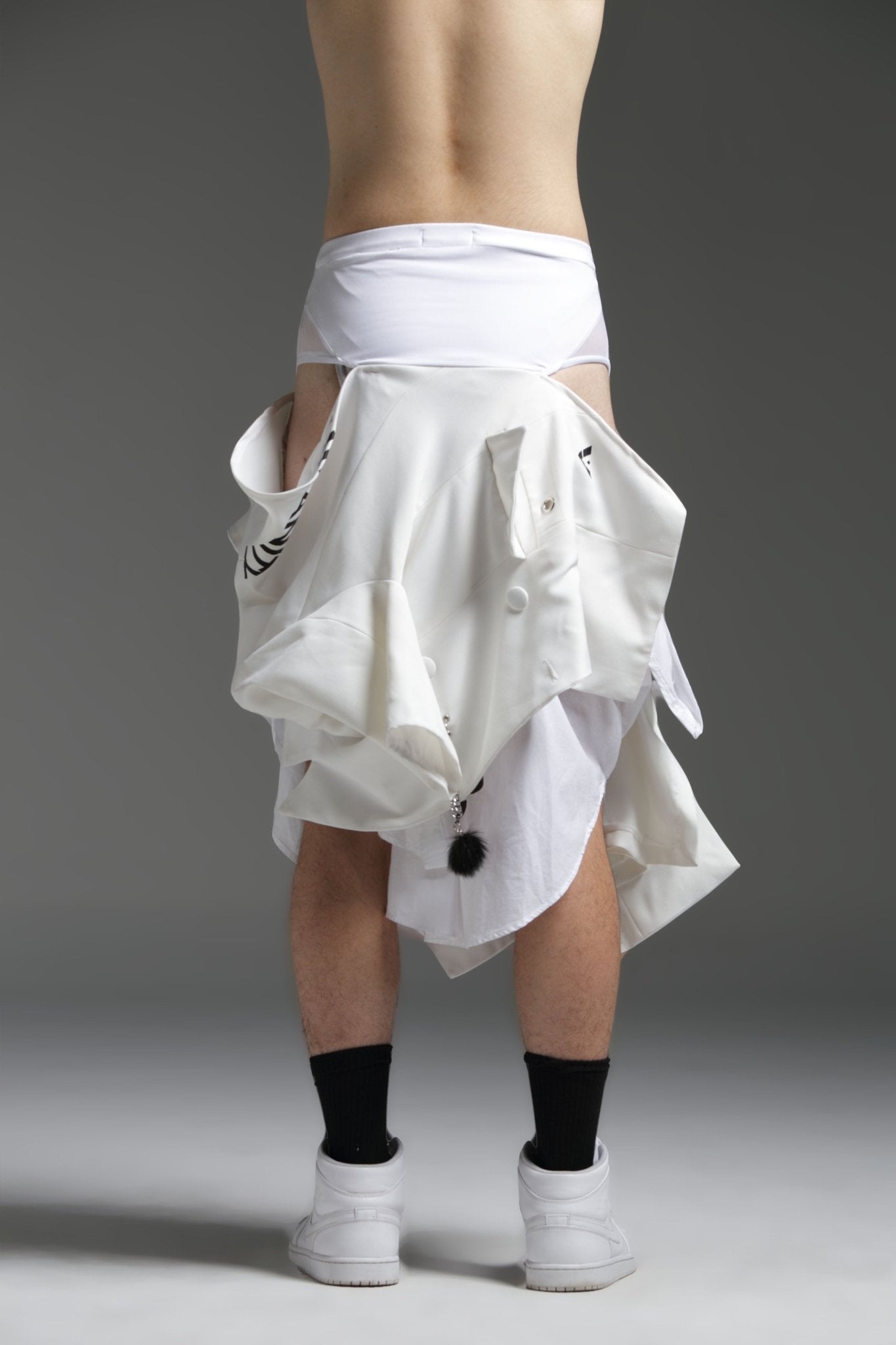 THIS IS A WHITE SKIRT - SALIMSALIMSALIMTHIS IS A WHITE SKIRT