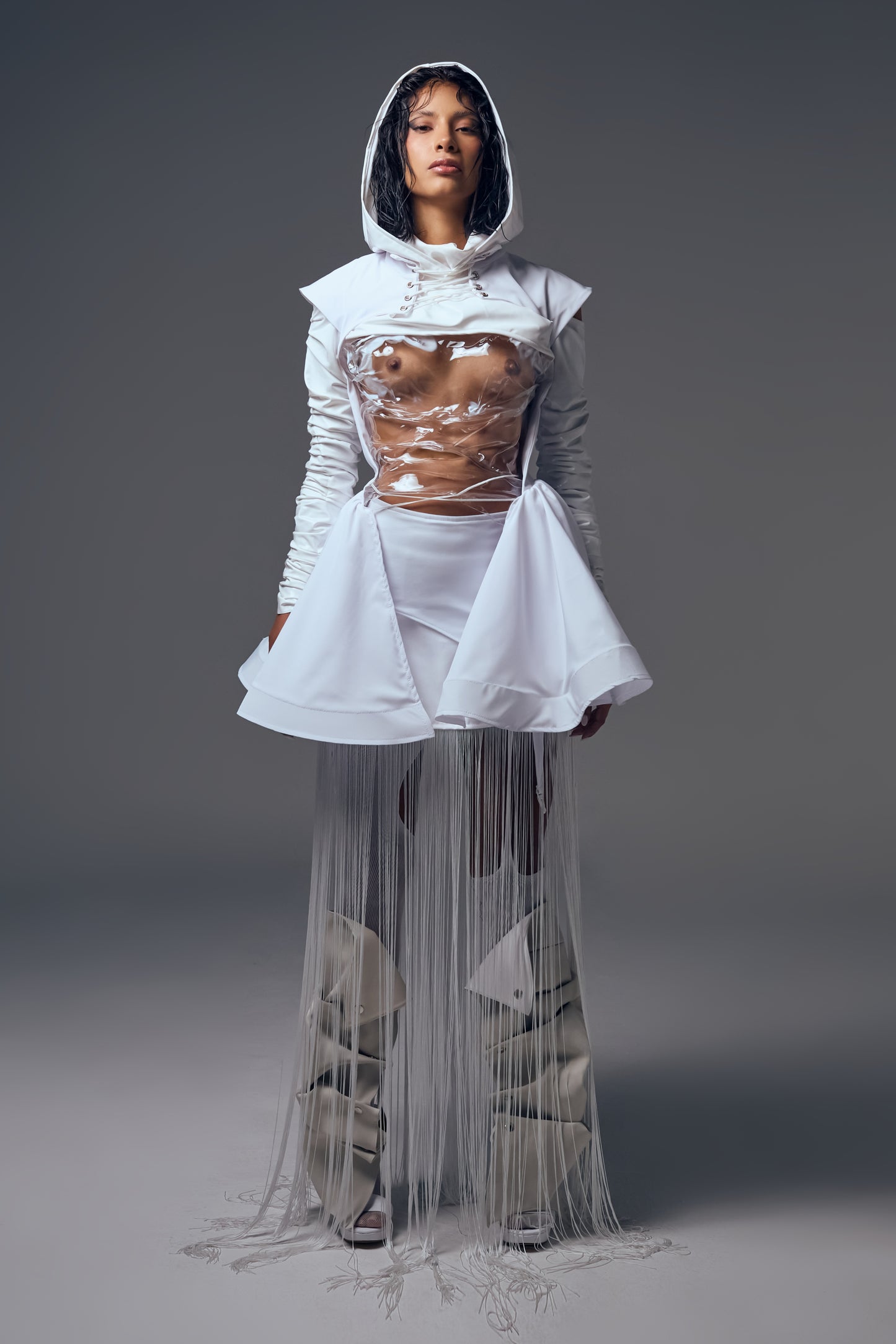 WHITE CLAUDIA SET