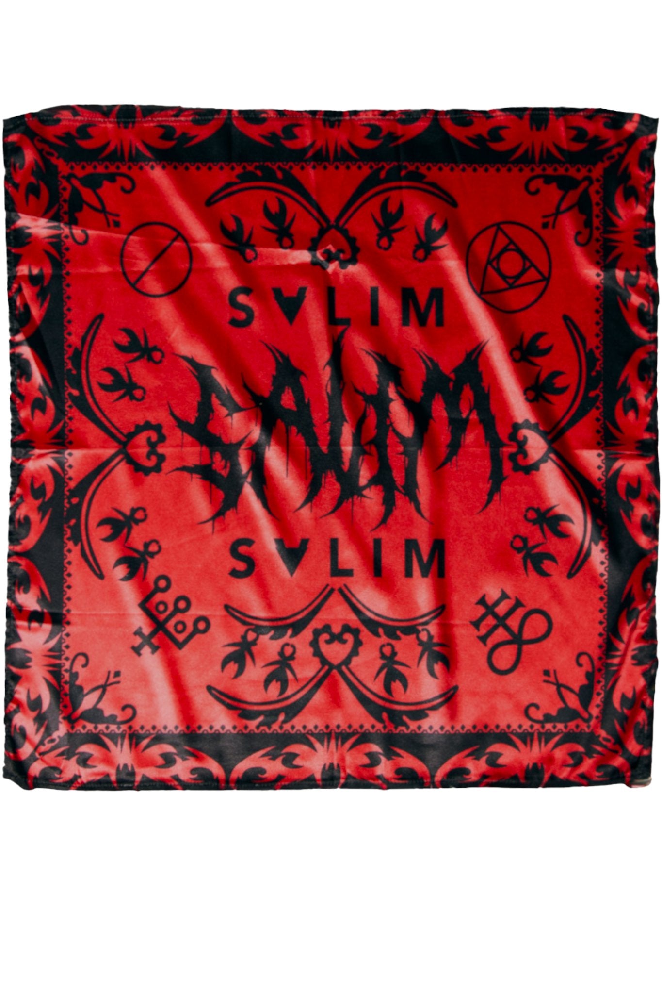 METAL LOGO BANDANA - SALIMSALIMSALIMMETAL LOGO BANDANA